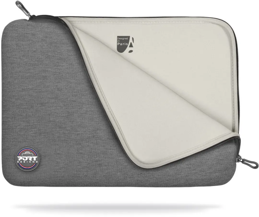 Port Designs Torino II Laptophoes - Grijs - afbeelding 2 van 3