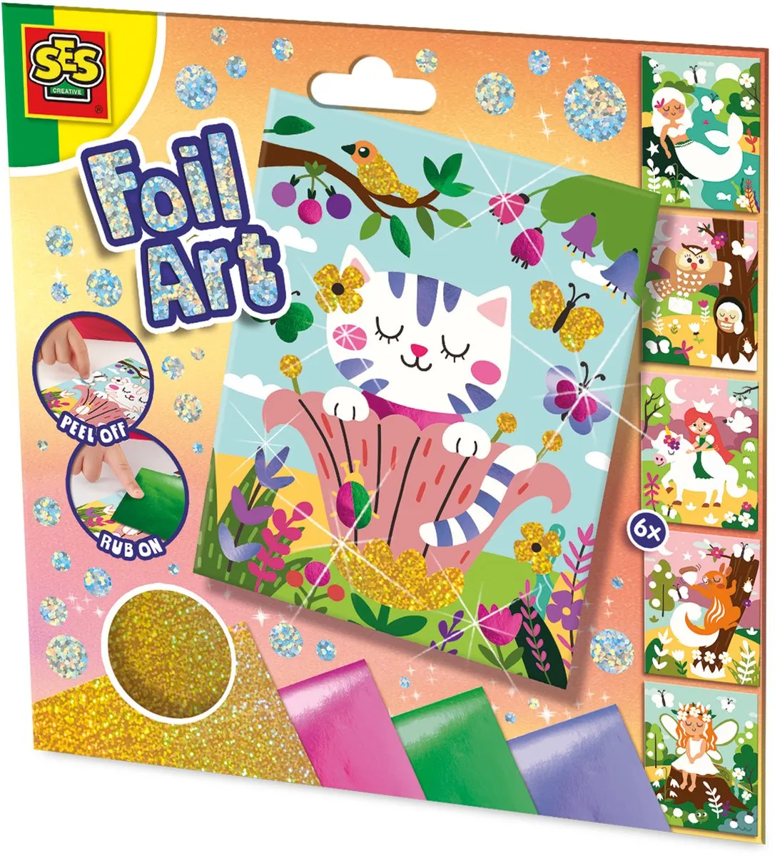 SES Creative Foil Art Wonderen van het Bos