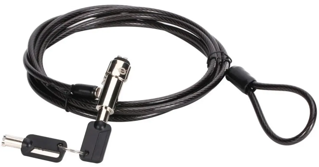 Conceptronic CUSTODIO02BNM kabelslot Zwart 1,8 m