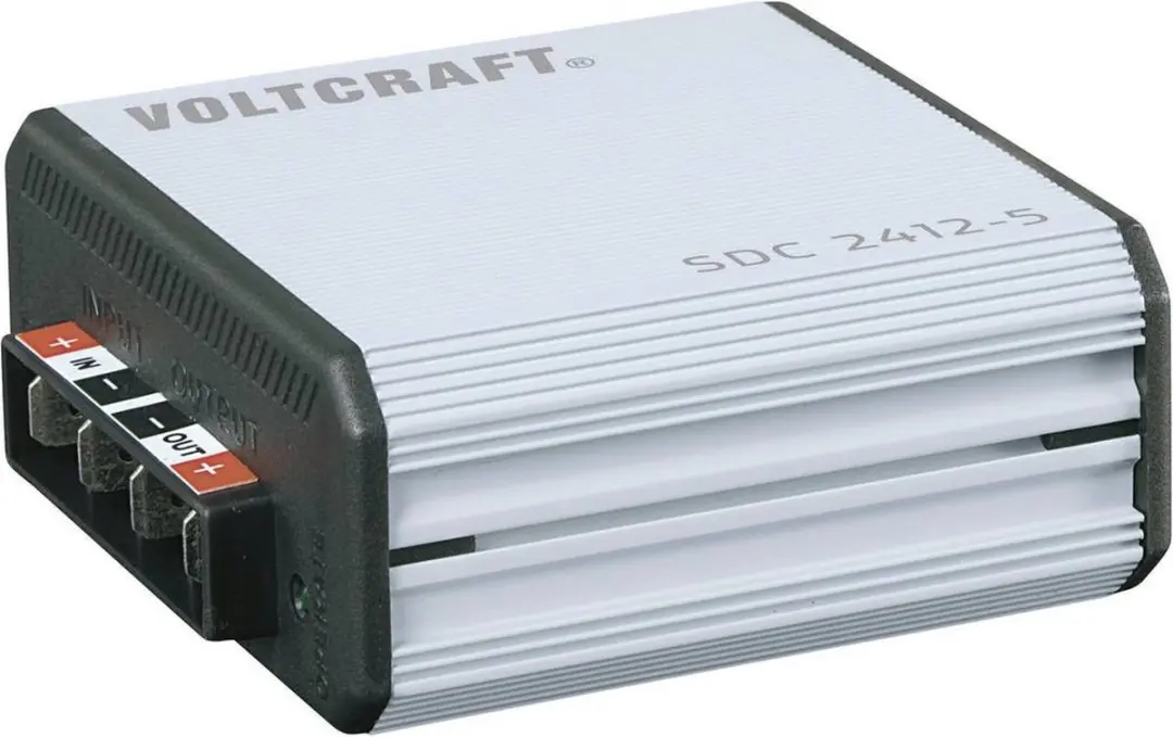 Voltcraft SDC 2412-5 DC/DC-omvormer 24V naar 13,8V 7A - afbeelding 2 van 5