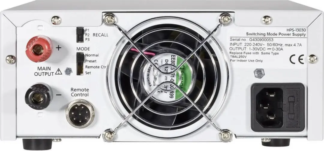 Voltcraft HPS-11530 Laboratoriumvoeding - 450W - 0-30A - afbeelding 3 van 4