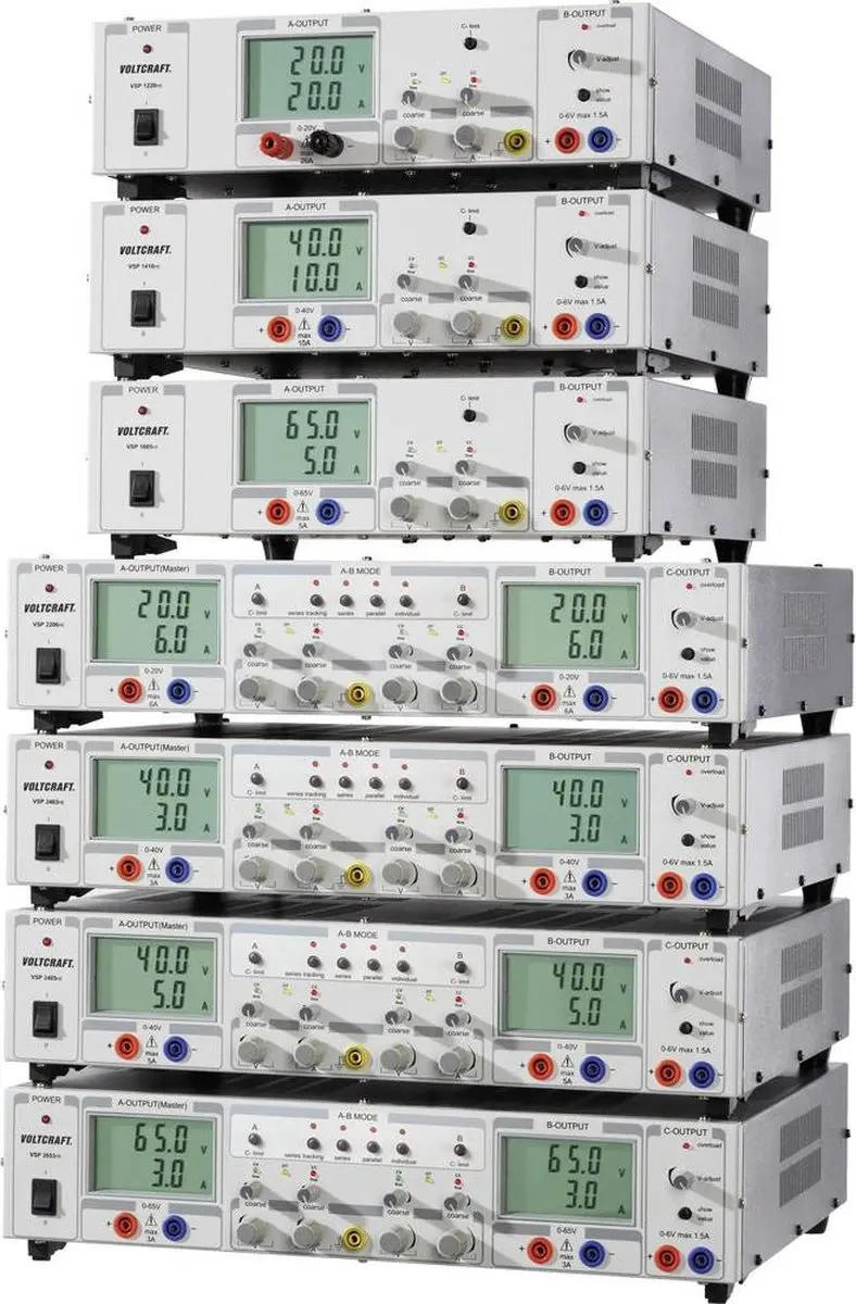 Voltcraft VSP 2405 Labvoeding - 409W - afbeelding 3 van 6
