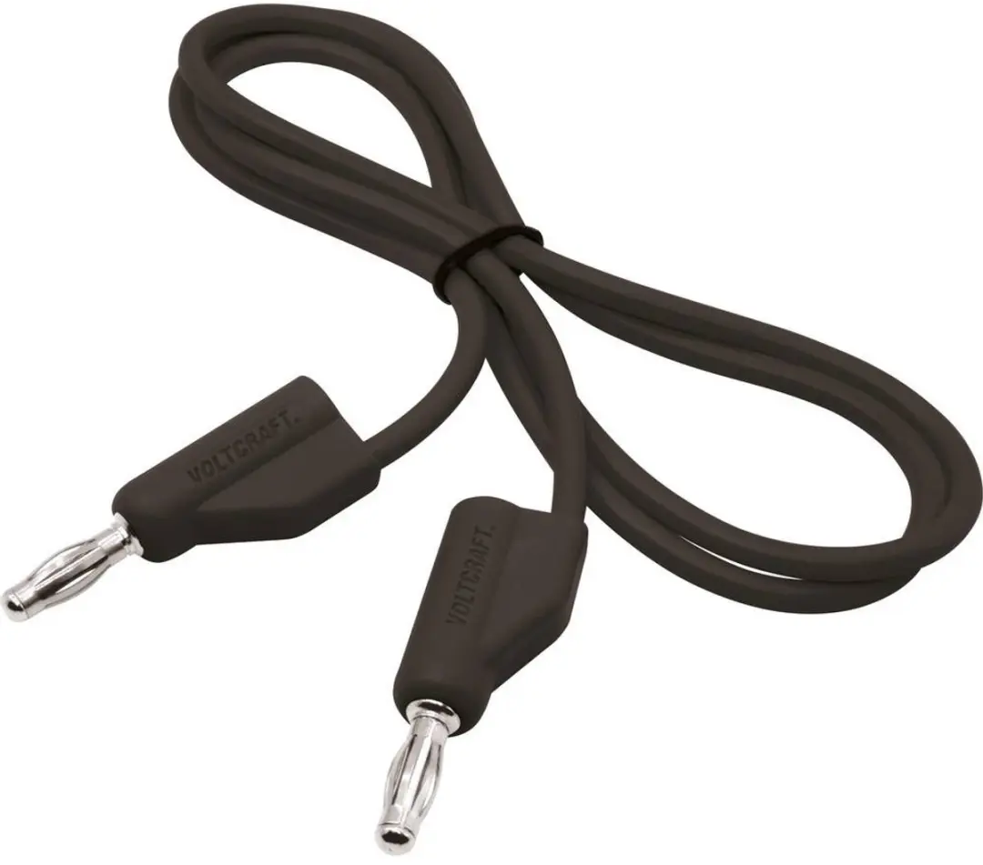 Voltcraft MSB-300 Meetsnoer 4 mm - 0,75 m - Zwart - afbeelding 3 van 6