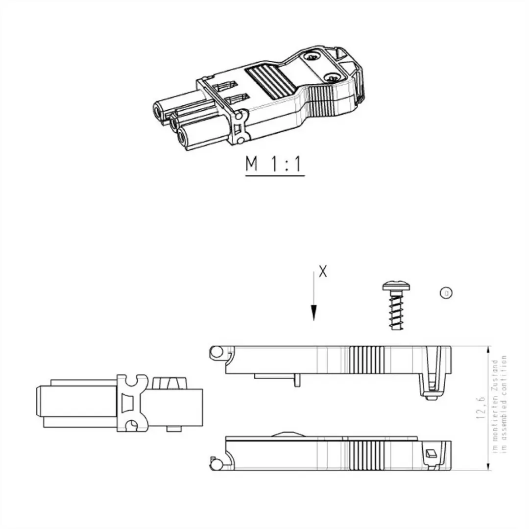 Bachmann 375.514 Tussenkoppeling - Wit - afbeelding 3 van 4