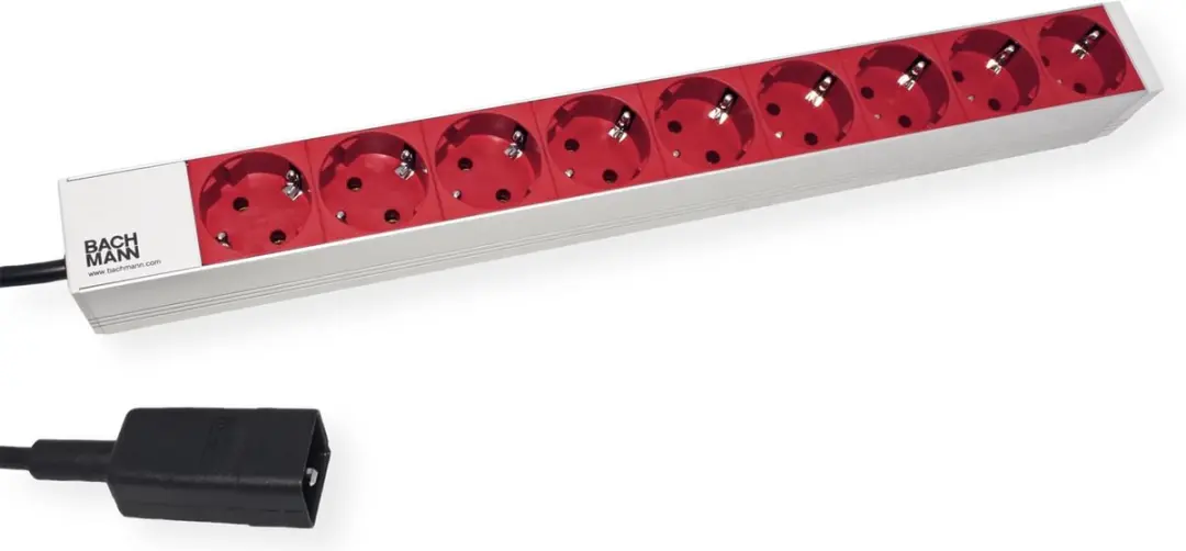 Bachmann 333.936 Stekkerdoos - 9x CEE 7/3 - 2m - afbeelding 3 van 5