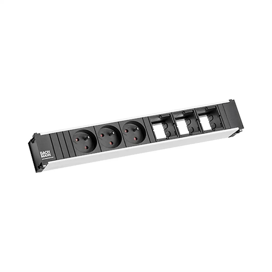 Bachmann CONI Stekkerdoos 3x Schuko