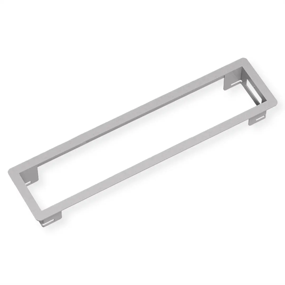 BACHMANN POWER FRAME inbouwframe medium 4-voudig, RAL 9006