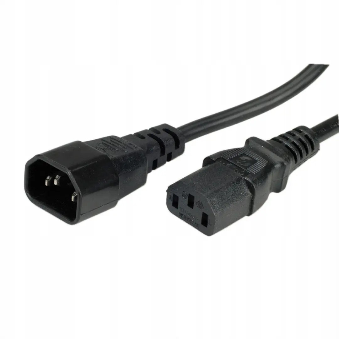 Bachmann Koelkabel IEC320 C13-C14 Zwart 2,5m