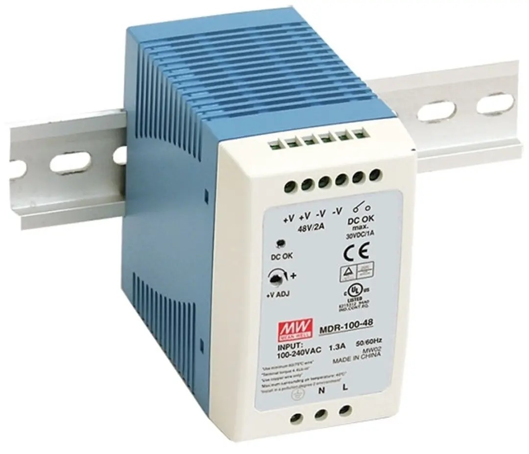 Mean Well MDR-100-48 DIN-rail netvoeding 48 V/DC 2 A 96 W Aantal uitgangen: 1 x