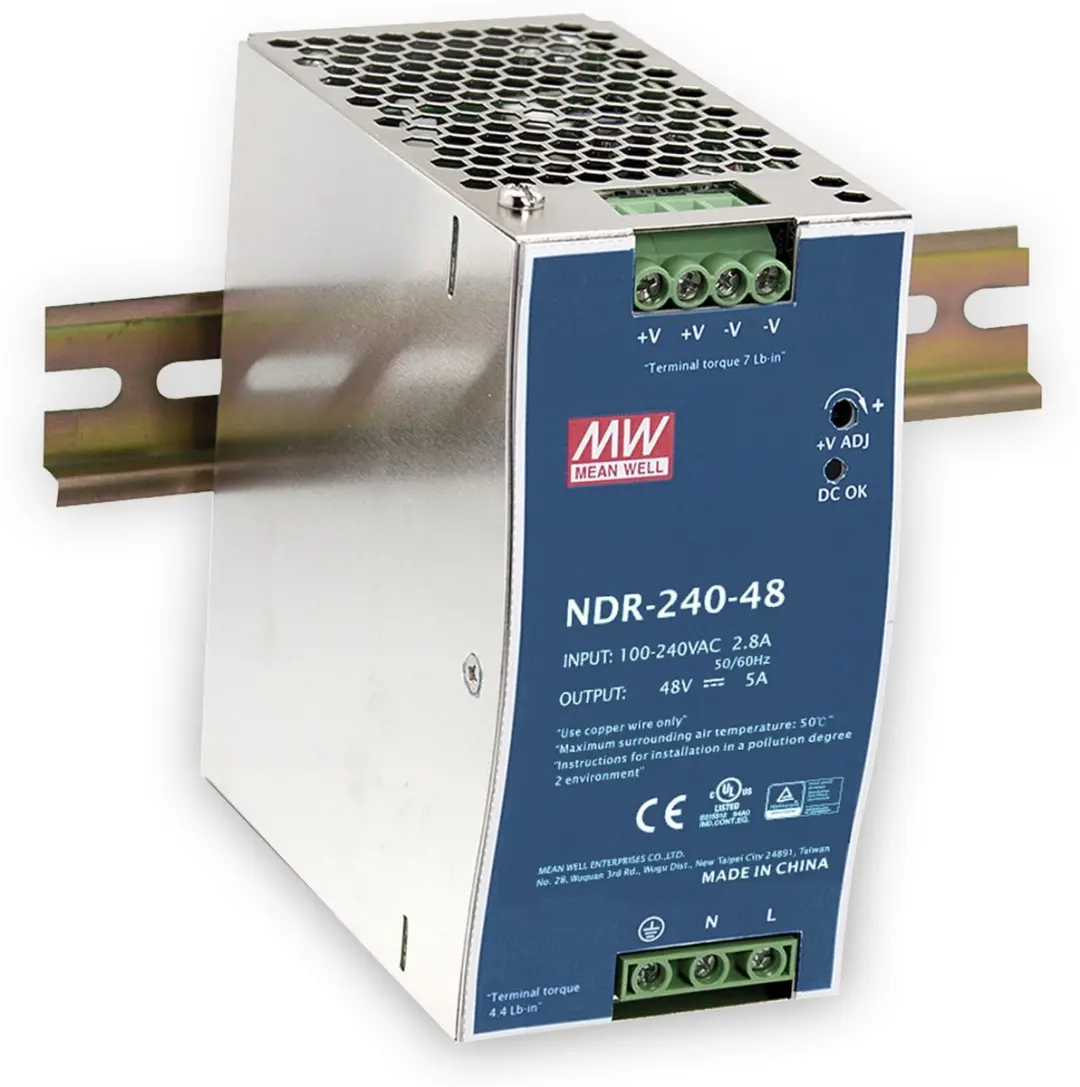 Mean Well NDR-240-48 DIN-rail voedingseenheid 240W