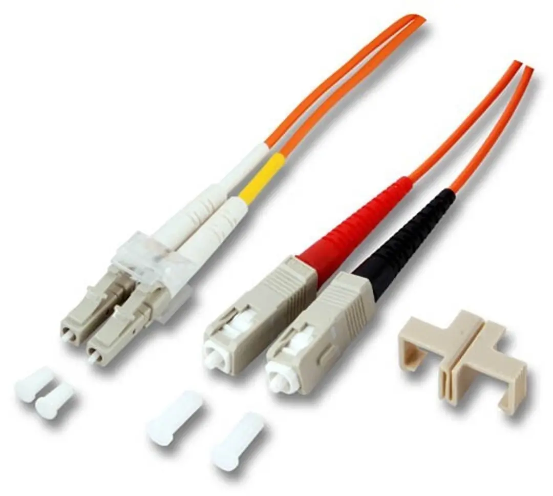 EFB Elektronik O0320.1 Glasvezel Optische vezel Aansluitkabel [1x LC-stekker