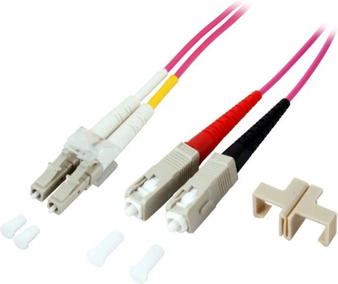 EFB Elektronik O0323.10 Glasvezelkabel LC/SC OM4 10m