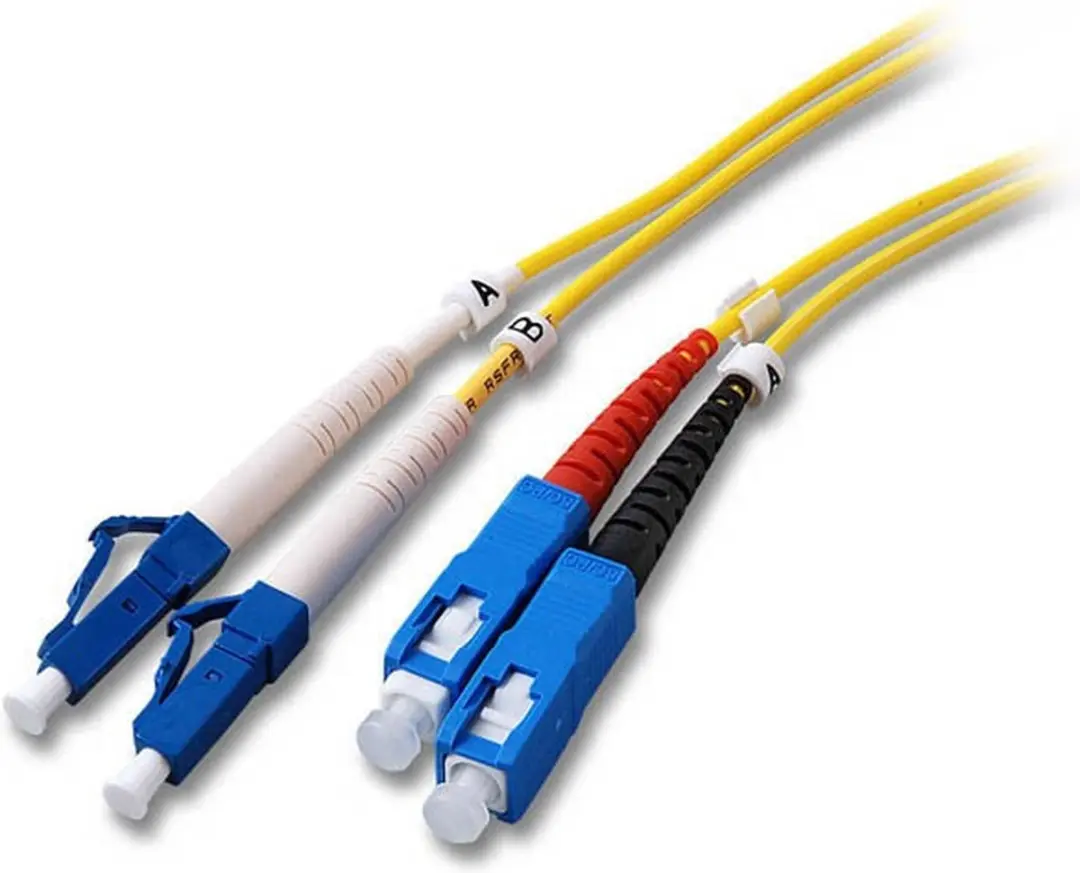 EFB Elektronik O0360.20 Glasvezelkabel OS2 LC-SC 20m - Geel - afbeelding 2 van 2
