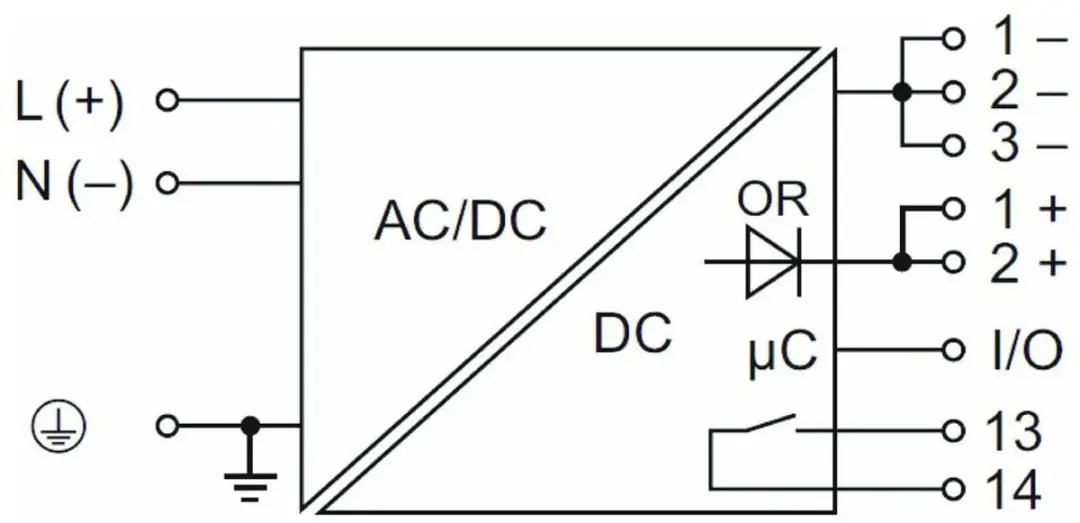 Weidmüller 2467170000 Schakelnetvoeding - 48V/DC 20A 960W - afbeelding 3 van 3