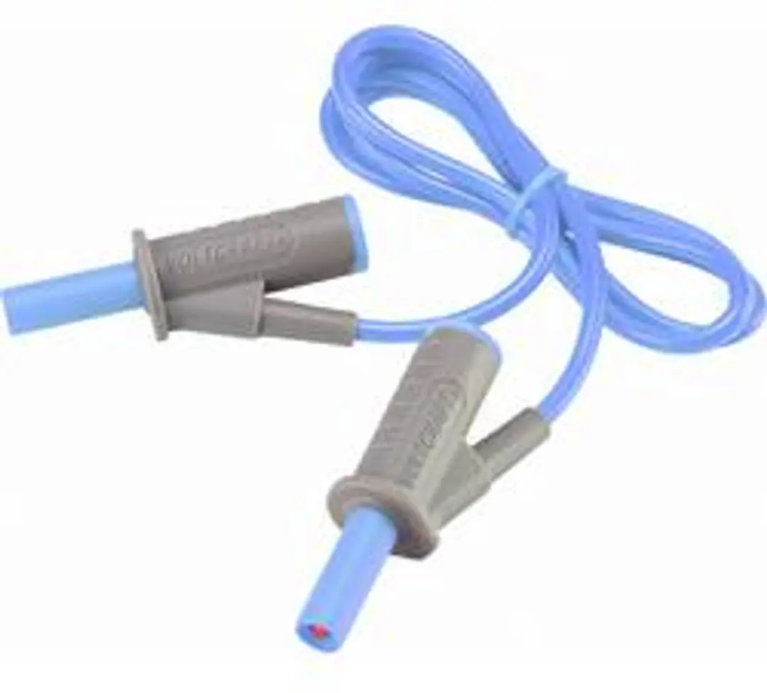 Voltcraft VC-8063350 Veiligheidsmeetsnoer 0,75m Blauw