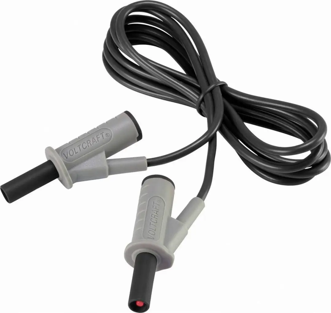 Voltcraft MSB-501 Veiligheidsmeetsnoer - 1.50 m - Zwart - afbeelding 6 van 6