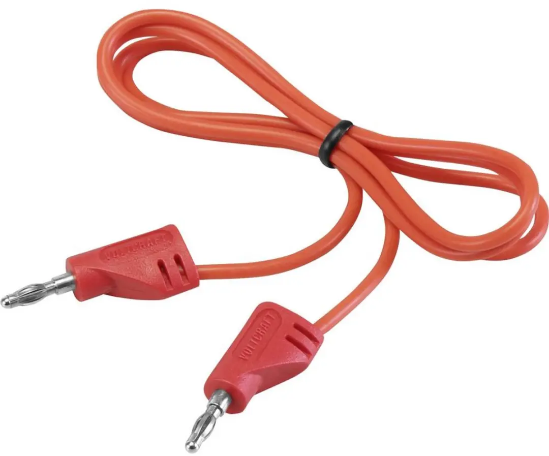 Voltcraft MSB-200 Meetsnoer 2 mm - 0.60 m - Rood - afbeelding 2 van 4