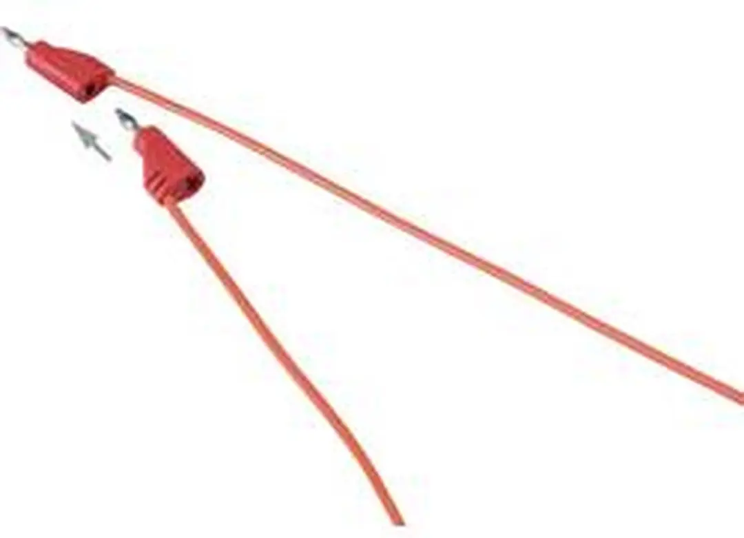 Voltcraft MSB-200 Meetsnoer VC-8557675 Banaanstekker - Rood - afbeelding 3 van 5