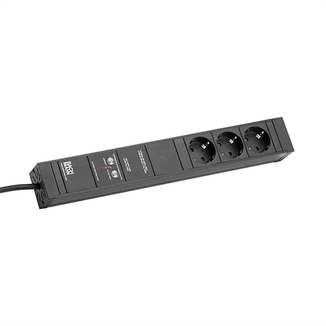 BACHMANN CONNECT LINE 3x geaard contact, Volledige apparaatbescherming