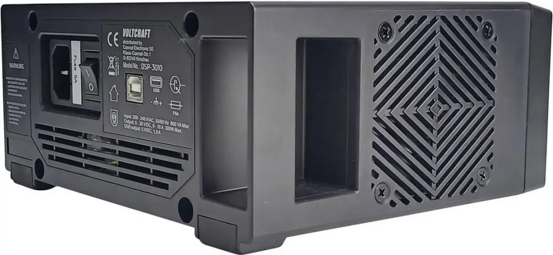 Voltcraft DSP-3010 Labvoeding - 0-30V 10A 300W - afbeelding 5 van 6