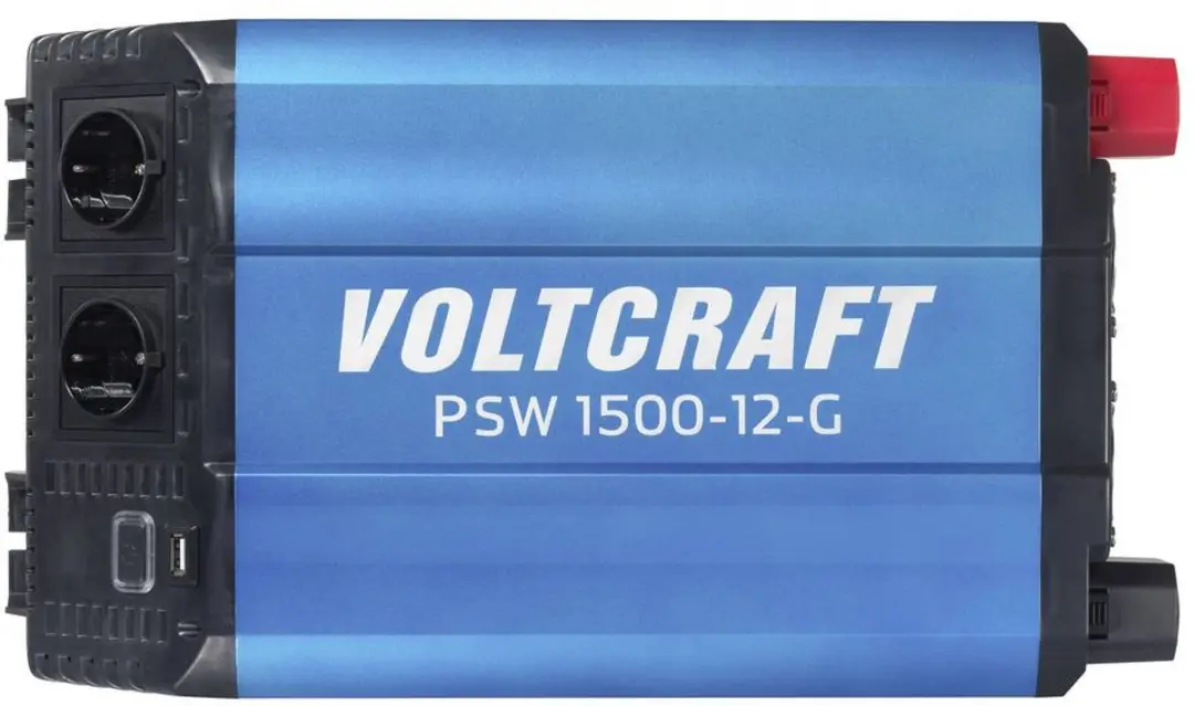 Voltcraft PSW 1500-12-G Omvormer 1500W 12V/230V - afbeelding 2 van 4