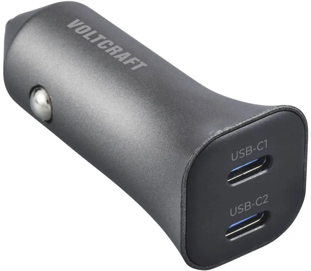 Voltcraft VC-RA401 USB-oplader 40W - Zilver-zwart - afbeelding 4 van 4