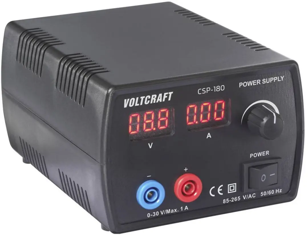 Voltcraft CSP-180 VC-17193975 Labvoeding - 0-30V 1A - afbeelding 2 van 4