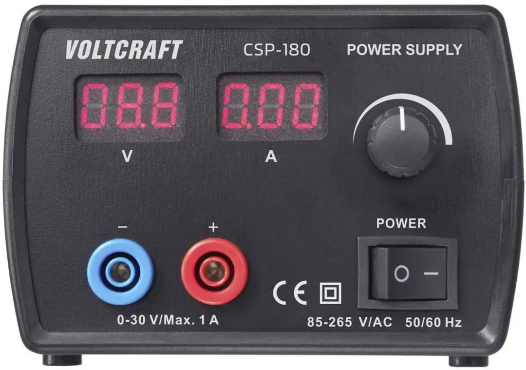 Voltcraft CSP-180 VC-17193975 Labvoeding - 0-30V 1A - afbeelding 3 van 4