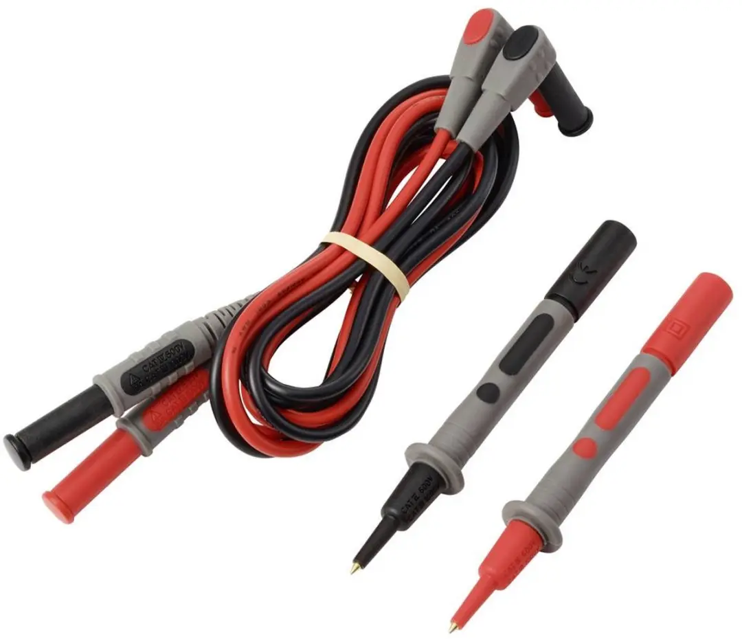 Voltcraft MSL-820 Meetsnoer 4mm-stekker Testpunt 1.2m - Rood/Zwart - afbeelding 2 van 4