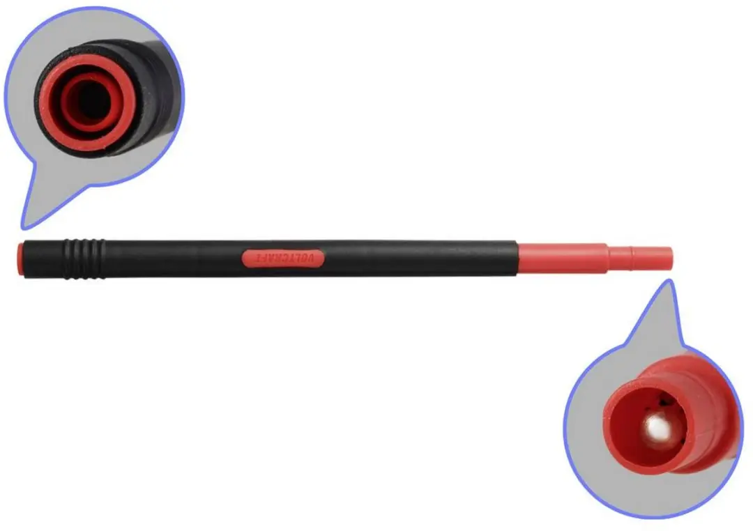 Voltcraft MLSet-100 VC-18652745 Meetsnoerenset - Rood/Zwart - afbeelding 3 van 6