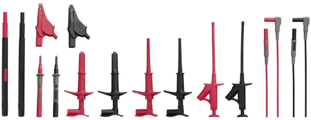 Voltcraft MLSet-100 VC-18652745 Meetsnoerenset - Rood/Zwart - afbeelding 4 van 6