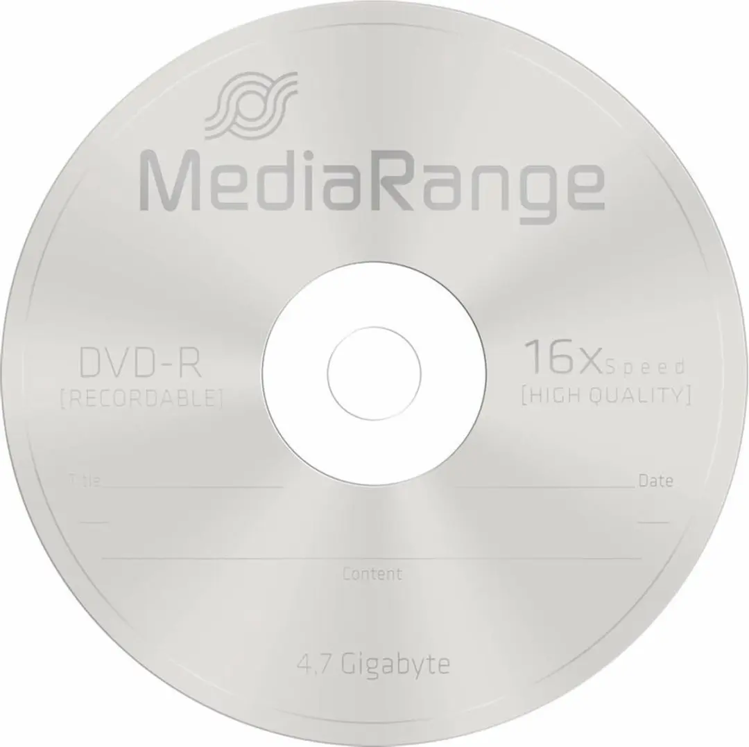 MediaRange MR444 DVD-R - 4,7GB - 50 stuks - afbeelding 2 van 3