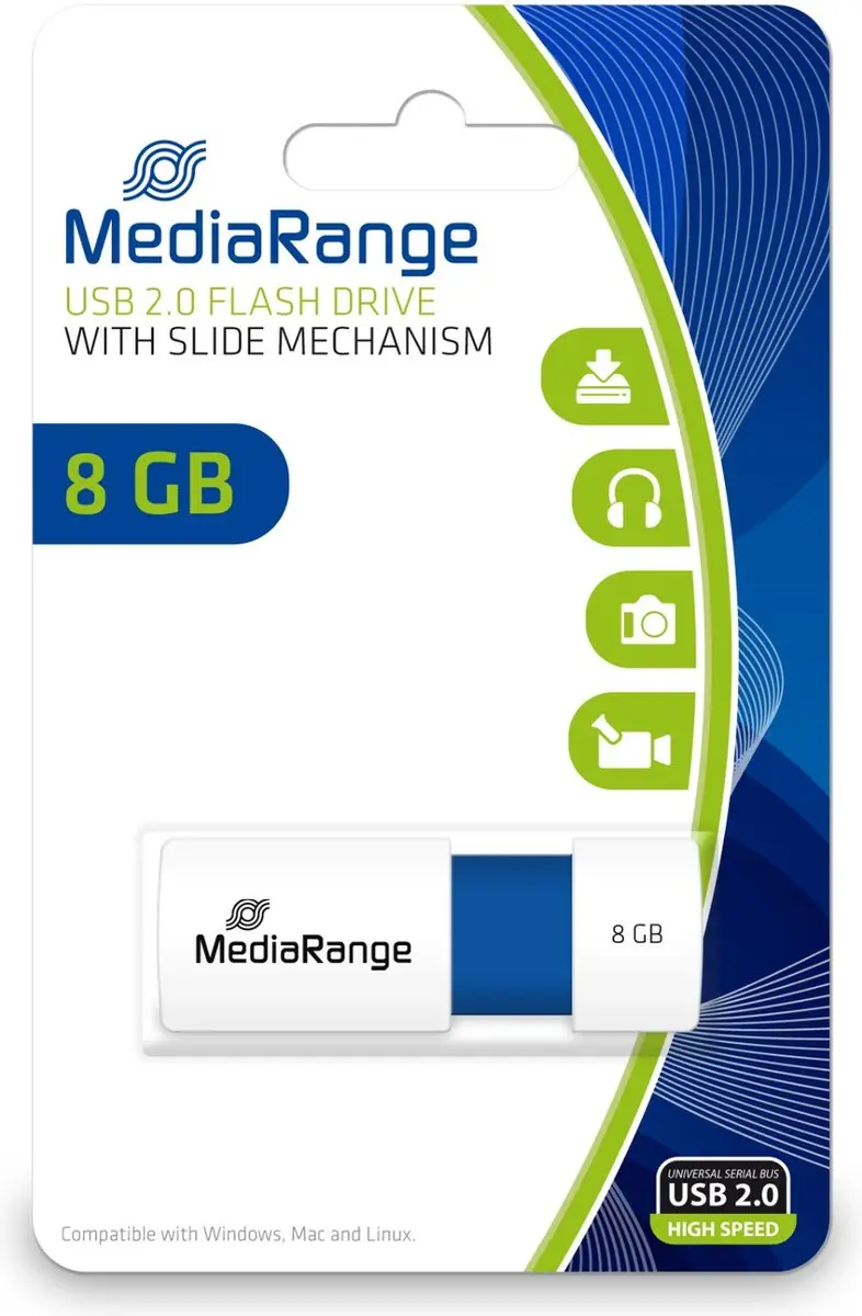 MediaRange MR971 USB-stick 8GB