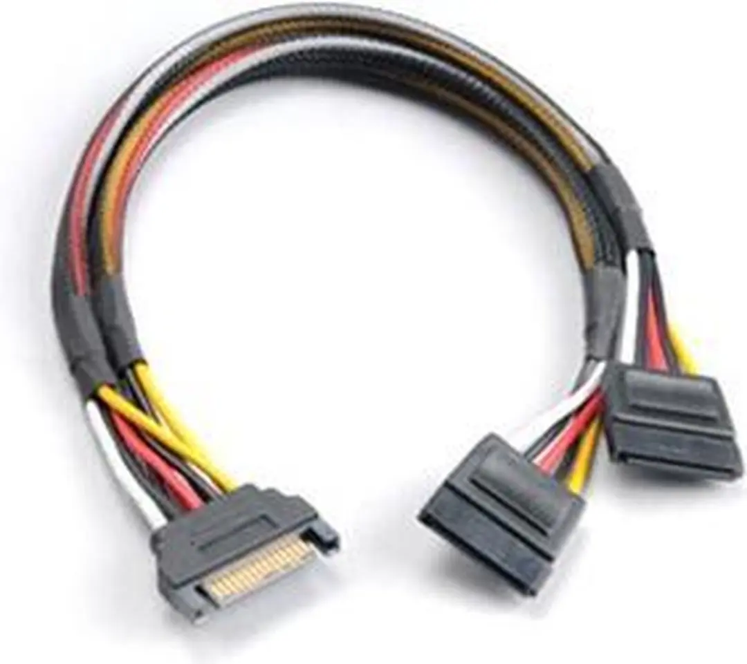 Akasa AK-CBPW05-30 SATA Stroomverdeler - 30cm - Zwart - afbeelding 5 van 5