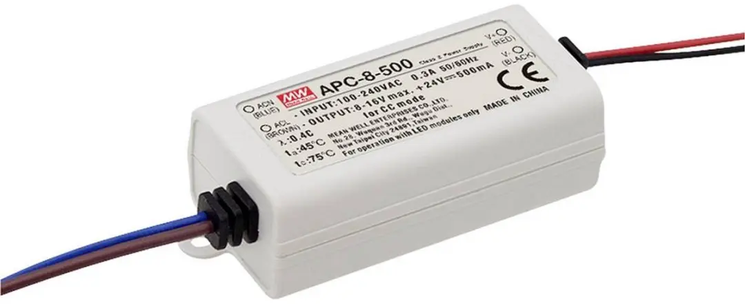 Mean Well APC-8-350 LED-driver met constante stroom - 350 mA - 8,05 W - afbeelding 3 van 3