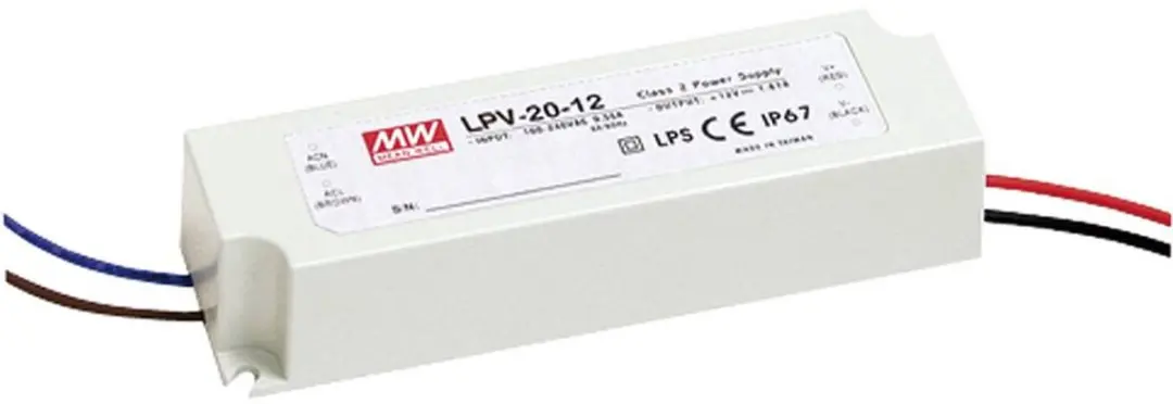 Mean Well LPV-20-12 Schakelende voeding