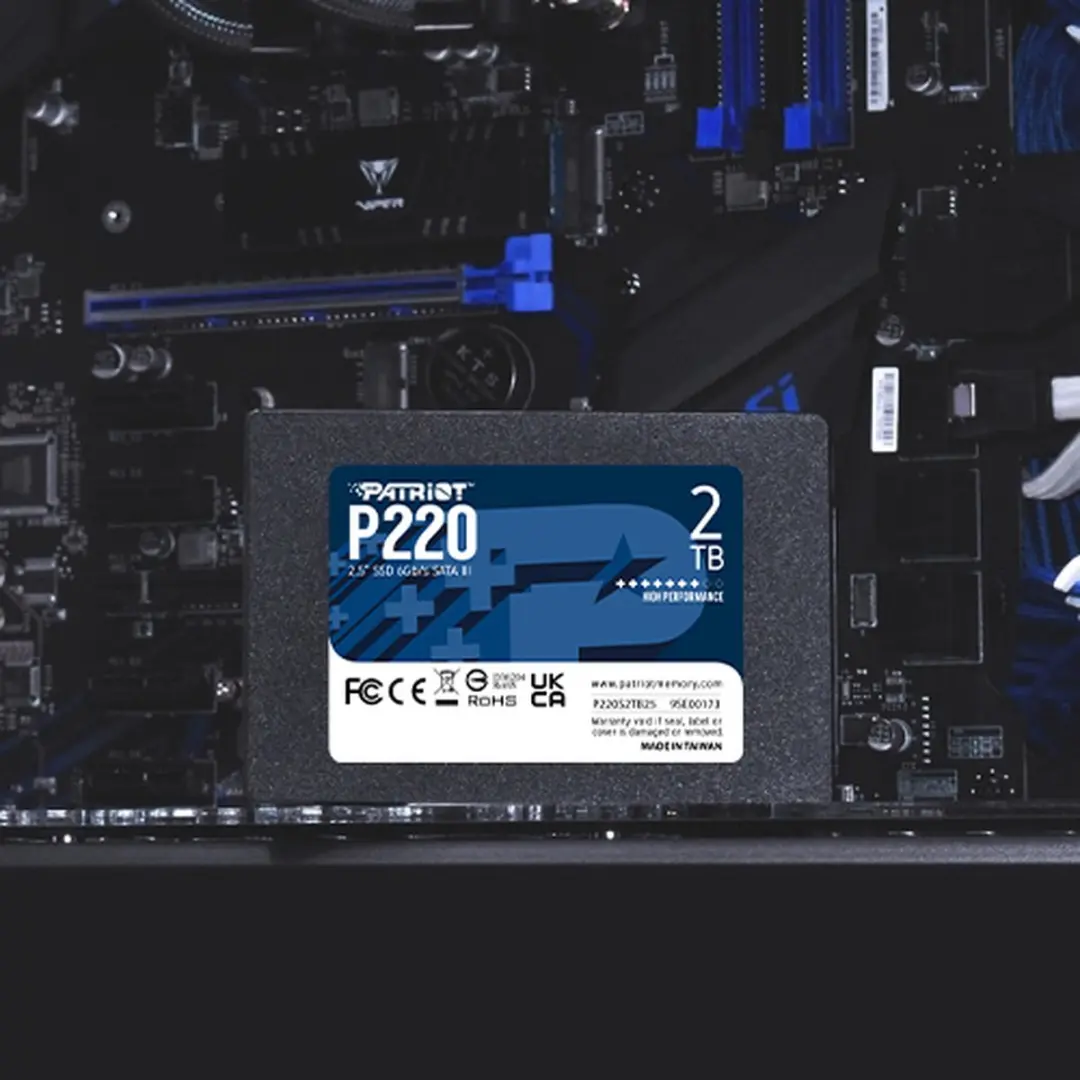 Patriot P220 2TB 2.5" SATA III SSD - afbeelding 4 van 4