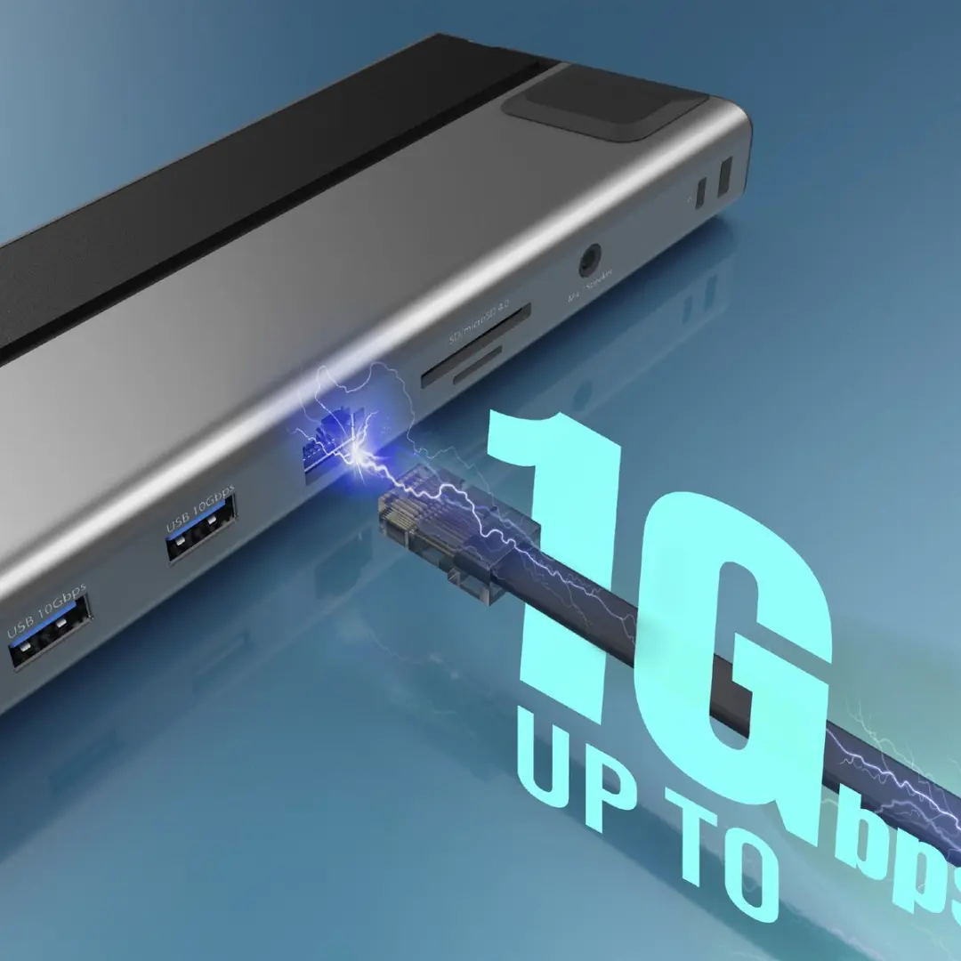 j5create JCD554-N USB4 Dockingstation - Triple 4K - afbeelding 5 van 6