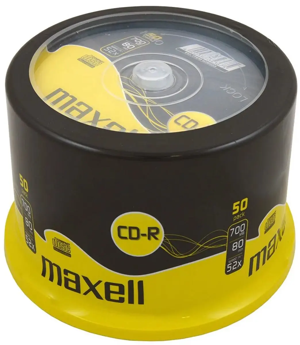 Maxell CD-R MAX27051 - 700MB - 50 stuks op spindel - afbeelding 6 van 6