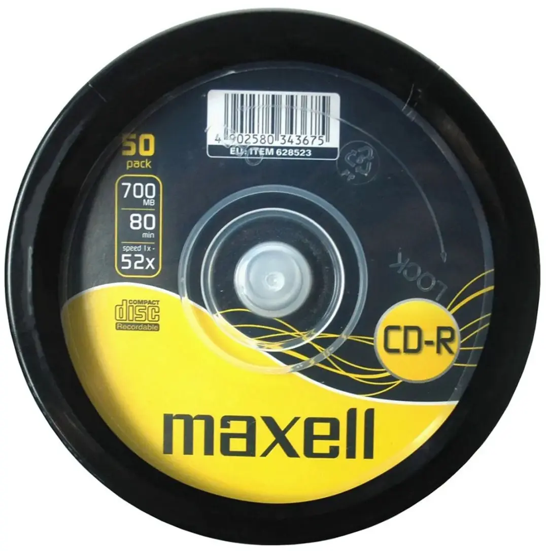 Maxell CD-R MAX27051 - 700MB - 50 stuks op spindel - afbeelding 2 van 6