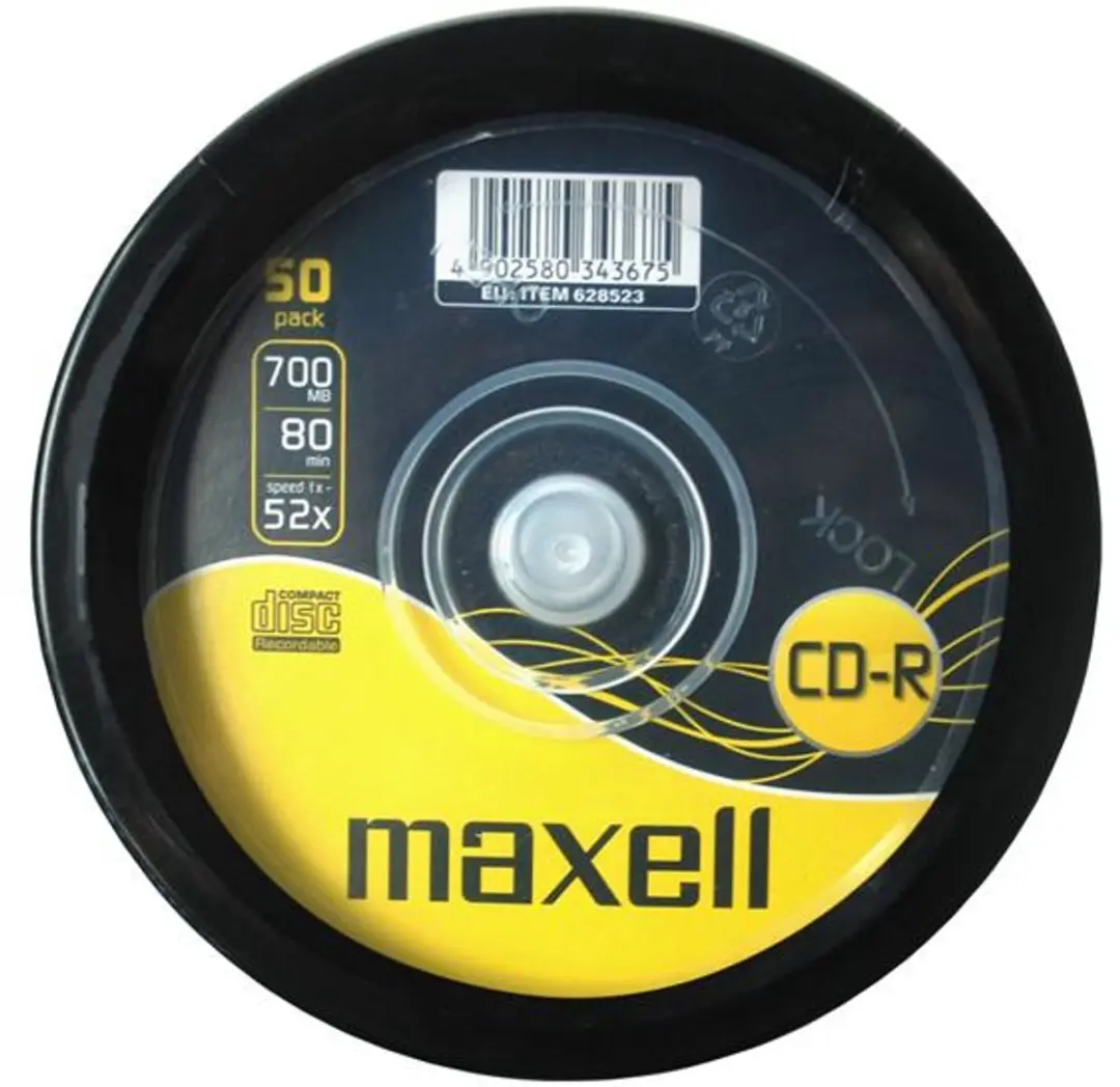 Maxell CD-R MAX27051 - 700MB - 50 stuks op spindel - afbeelding 4 van 6
