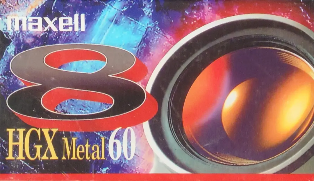 Maxell 8 HGX Metal 60 Cassette