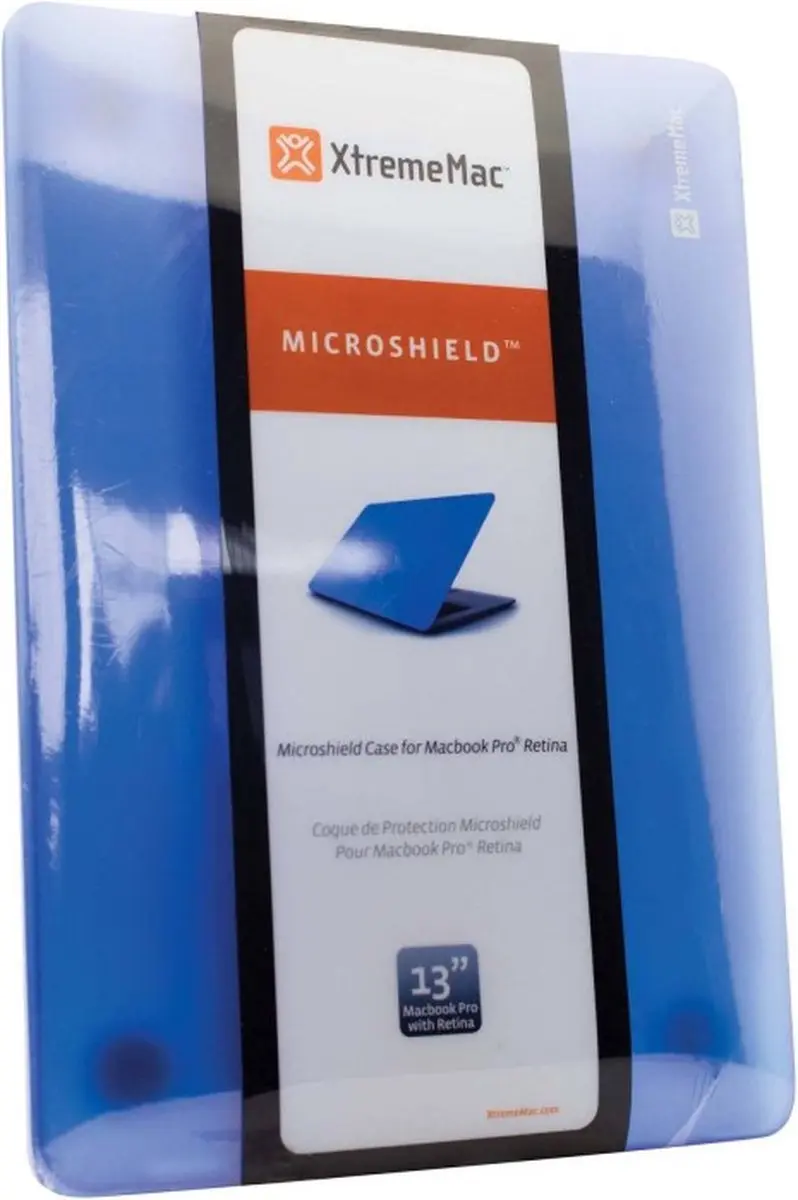 XtremeMac Microshield Hardcase MacBook Pro Retina 13 inch - Blauw - afbeelding 3 van 3