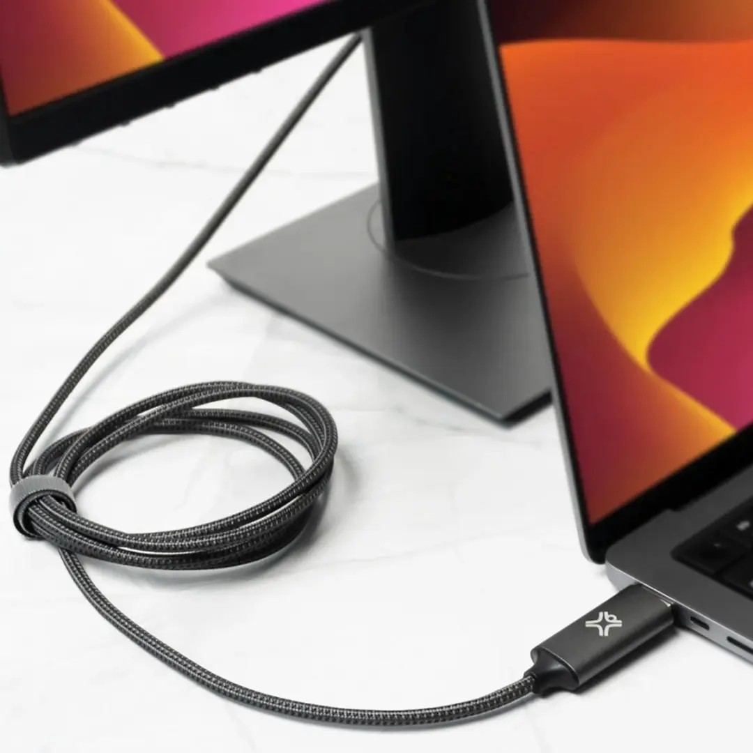 XtremeMac XWH-ACH2-13 USB-C naar HDMI Kabel 2m - Grijs - afbeelding 3 van 6