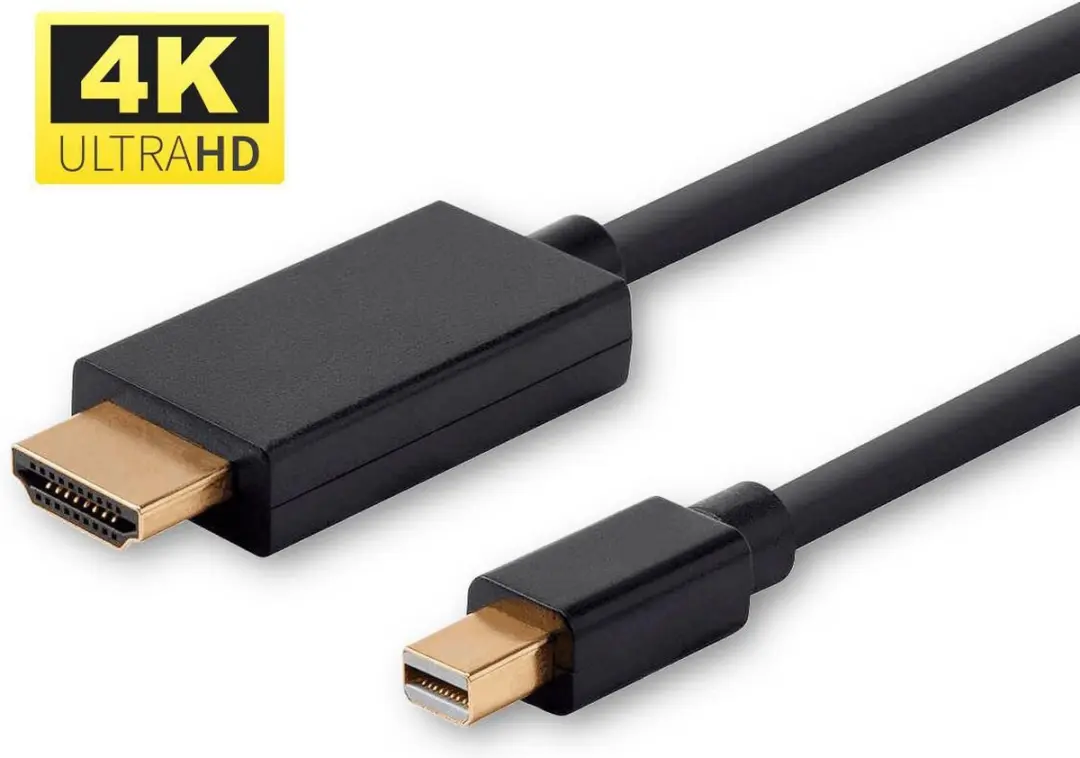 Microconnect MDPHDMI3B-4K Mini DisplayPort naar HDMI kabel 3m
