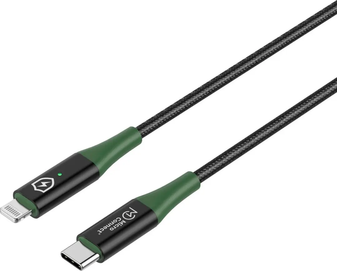Microconnect MC-SMART USB C-L-1 USB-C naar Lightning kabel - 1m - afbeelding 3 van 5