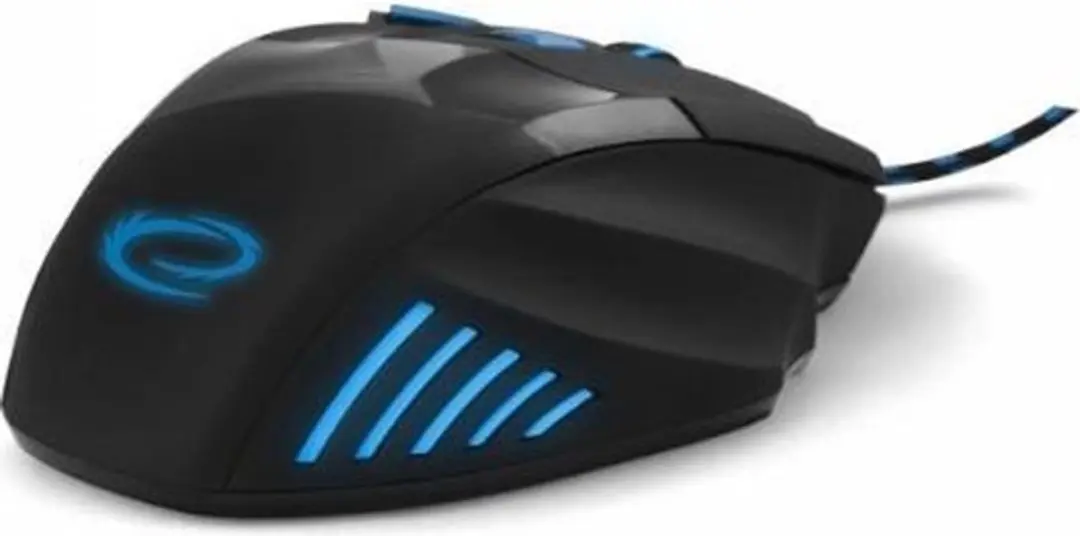 Esperanza EGM201B Muis - 2400 DPI - Zwart/Blauw - afbeelding 2 van 4