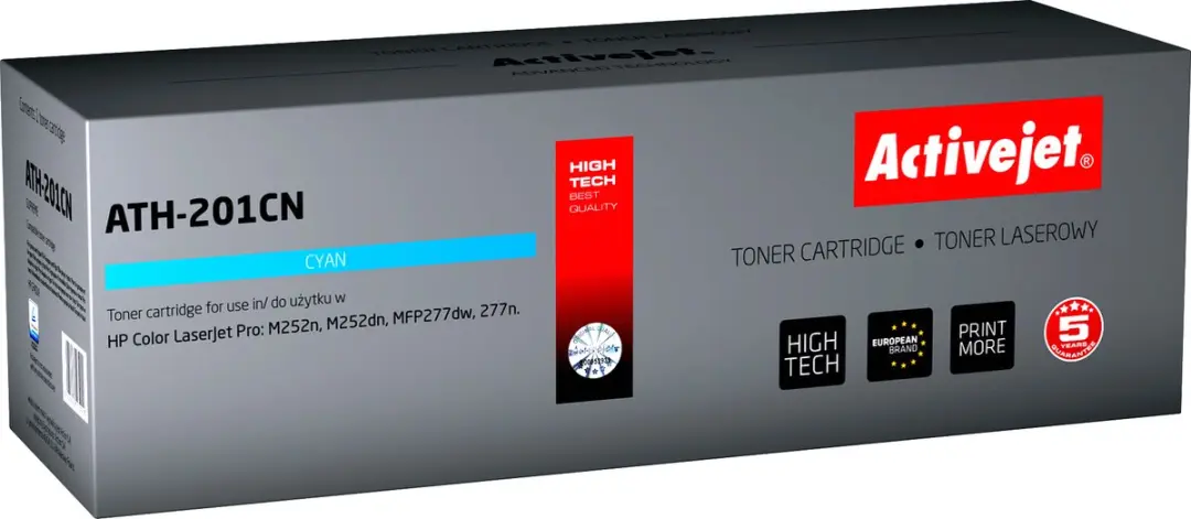 Activejet ATH-201MN Toner Magenta - vervangt HP 201A CF403A - afbeelding 2 van 6