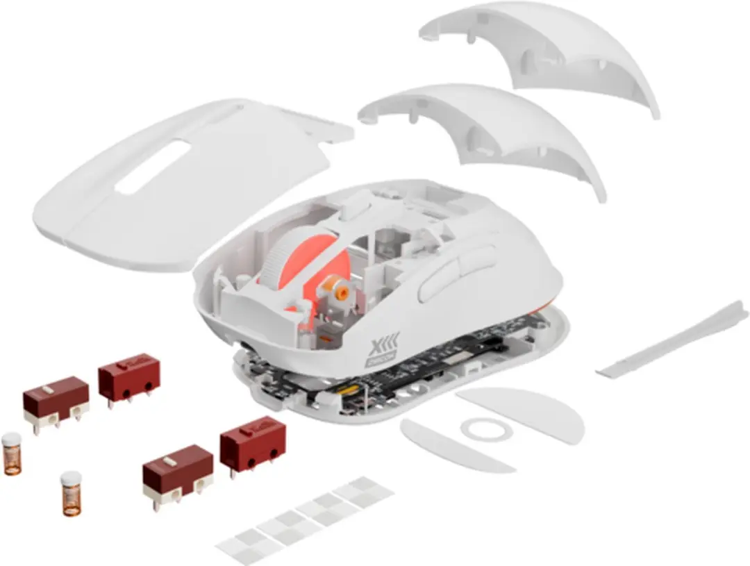 Genesis Zircon XIII Custom NMG-2090 Gamingmuis - Wit - afbeelding 5 van 6