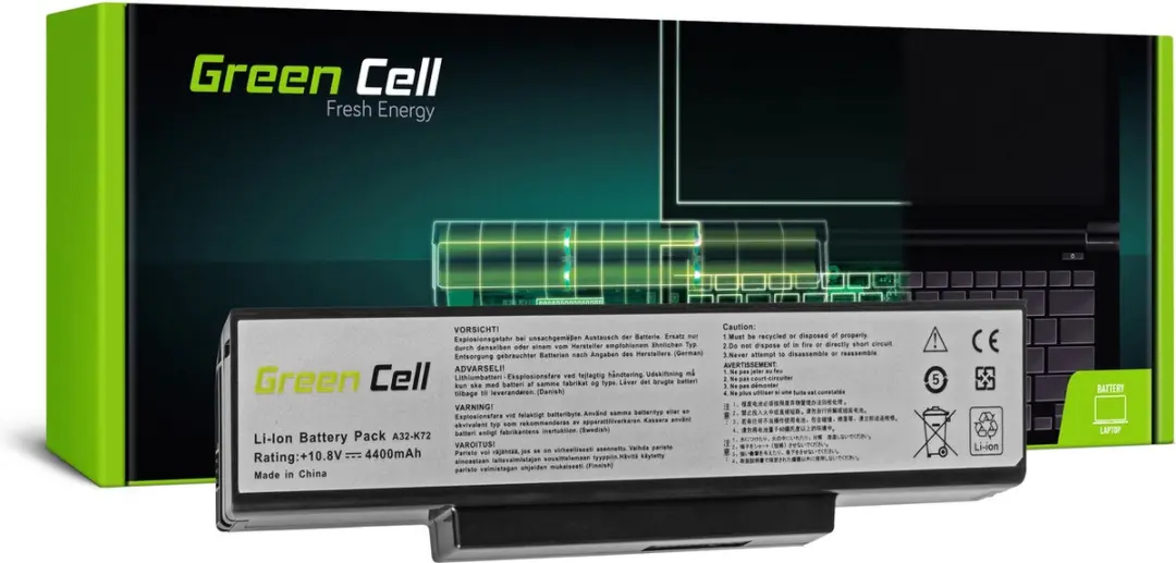 GREEN CELL AS06 Laptopbatterij voor ASUS
